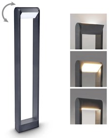 Brilagi - LED Vonkajšia lampa CROTONE LED/7W/230V antracit IP54 80 cm