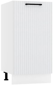 Skrinka do kuchyne Kate d40 pl svetlo šedá mat