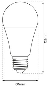 LED žiarovka E27 studená 5500k 15w 1500 lm