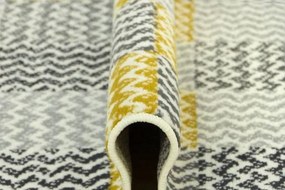 Behúň Luna 503568/89935 - patchwork horčica