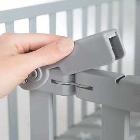 Sivá detská ohrádka 100x75 cm – Roba