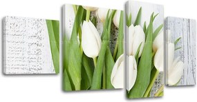 Obraz na plátne KVETY 130x70 cm