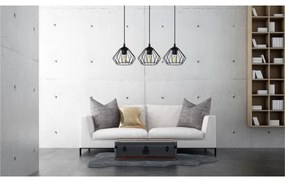 Luster na lanku CEED 3xE27/60W/230V čierna