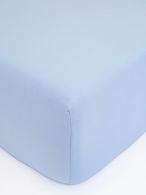 Jersey plachta Classic 200 x 200 cm – svetlo modrá