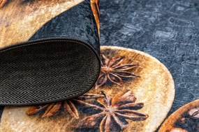 Protišmykový koberec / behúň ANDRE 2811 sivý / béžový