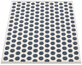 Tmavomodrý vnútorný a vonkajší koberec 70x90 cm Noa Dark Blue – Pappelina