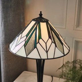 Endon 70365 - Stolná lampa Tiffany ASTORIA 1xE14/40W/230V priemer 30 cm