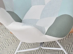 Kreslo Sibyla (patchwork + čierna). Vlastná spoľahlivá doprava až k Vám domov. 1110392