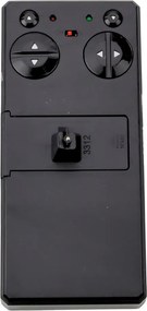 LEAN Toys RC rýchlostný čln na diaľkové ovládanie bielo-červený 15cm