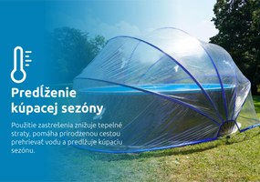 Marimex | Zastrešenie Marimex Pool House Cabrio - 5 m | 10970570