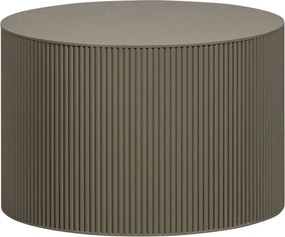 Khaki okrúhly konferenčný stolík ø 60 cm Sanne – WOOOD