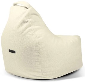 Svetlosivý sedací vak z textílie buklé Play Amuse – SLOWDOWN