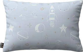 Karin - jednoduchá obliečka, 60x40cm farba produktu modrá látka vzorované