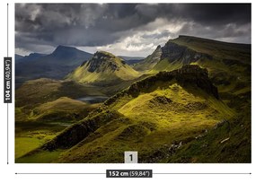 Fototapeta Vliesová Quiraing škótsko 152x104 cm