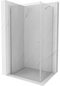 Mexen Pretoria sprchová kabína, kyvné dvere 70 x 110 cm, transparentnéné, chrómová - 852-070-110-01-00