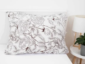 Obliečka Mako jersey 70×90 cm – Emilia hnedá
