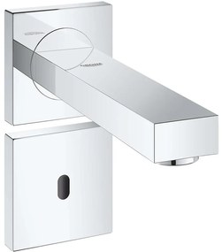 GROHE Eurocube E infračervená elektronická umývadlová batéria bez zmiešavania, montáž pod omietku, sieťová prevádzka, výtok 176 mm, chróm, 36442000