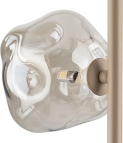 Brilagi - Stojacia lampa VULCANO 3xG9/8W/230V béžová/dymová béžová
