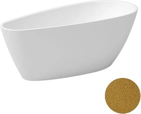 Besco Akrylátová voľne stojaca vaňa Goya A-line Glam Z 160x73 (170x80) BESCO-Typ výpuste: Click-Clack s prepadom, grafit, BESCO-Rozmery: 170x80, BESC…