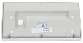 LED Vonkajšie nástenné svietidlo LED/12W/230V 3000K IP65 biela