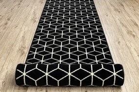 Behúň BCF BASE Cube 3956 čierny / slonia kosť