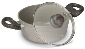 Lamart LT1266 kastról s pokrievkou Stripe, pr. 18 cm