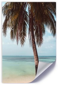 Gario Plagát Pláž na oceáne Farba rámu: Bez rámu, Veľkosť: 30 x 45 cm