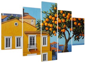 Obraz - Pomarančovník (150x105 cm)