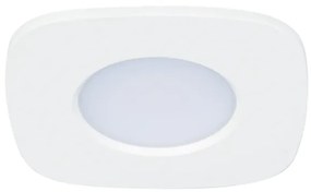 LUTEC Inteligentné bodové svetlo RINA LED s funkciou RGB, 7,7 W, teplá biela-studená biela, štvorcové, bie