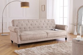 Rozkladacia pohovka MAISON BELLE 220 cm bouclé greige