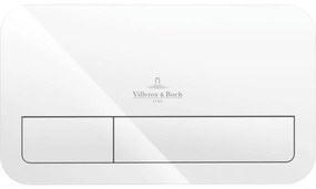 VILLEROY &amp; BOCH ViConnect E200 ovládacie tlačítko dvojčinné, plastové, biela, 92249068