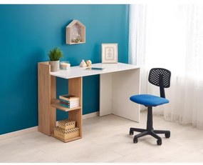 Písací stôl COZYRA dub/biela