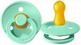 Kaučukový cumlík BIBS Colour 0m+ Farba: mätová