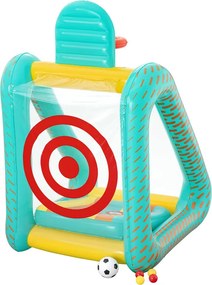 Bestway 3v1 záhradná hra basketbal + futbal + bránka 127x109x178cm 52813