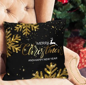 Vianočná obliečka na vankúš 3D 43