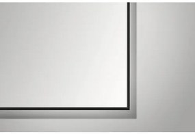 Zrkadlo do kúpeľne DSK Black Line 100x70 cm