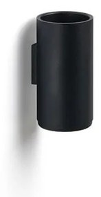 Čierny závesný pohárik na zubné kefky Zone Rim