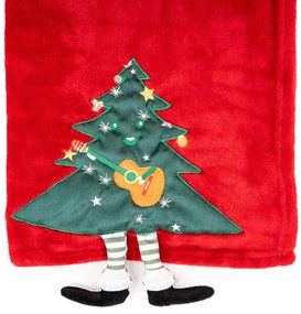 4Home Vianočná deka Merry Christmas tree, 150 x 200 cm