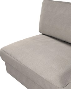 Poťah na neskladacie kreslo Kivik farba produktu béžová látka zapletaná