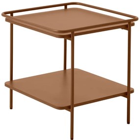 Kovový odkladací stolík 45x45 cm Yuba – Unique Furniture