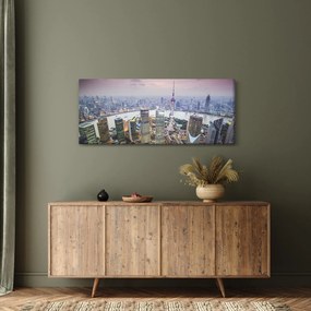 Obraz - Shanghai, Čína (120x50 cm)
