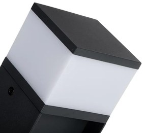 Kanlux 38766 - Vonkajšia lampa DASTEN 1xG9/11W/230V 80 cm IP44 čierna