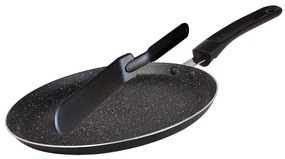 Panvica na palacinky s mramorovým povrchom 24cm BLACK 21059