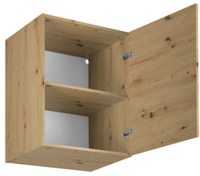 Závesná kuchynská skrinka LANGEN G60G Dub artisan/sivá