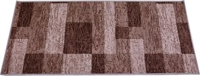 Kusový koberec ICONA hnedá 67 x 250 cm