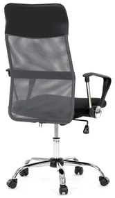 Autronic BONTEC Kancelárska stolička, hojdací mechanizmus, šedá sieťovina, KA-E305 GREY Farba: Šedá