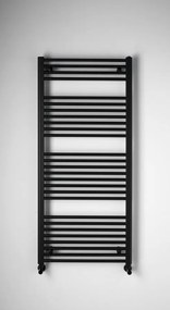 Aqualine Aqualine, DIRECT vykurovacie teleso s bočným pripojením 600x1320 mm, čierna matná, ILR36B