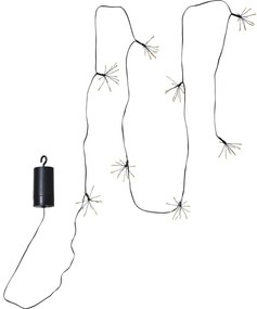 Vonkajšia svetelná LED reťaz Star Trading Flower, dĺžka 2,1 m