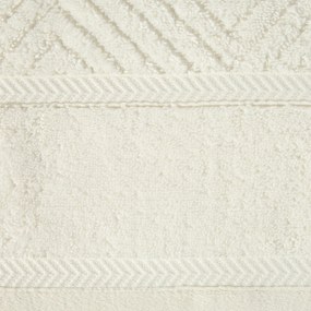 BAVLNENÝ UTERÁK KALIA2 50X90 CM KRÉMOVÁ