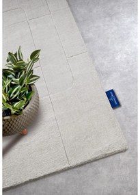 Krémovobiely ručne tkaný vlnený behúň 80x250 cm Charlotte – Villeroy&amp;Boch